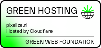 Green hosting - pixelize.nl, hosted by Cloudflare